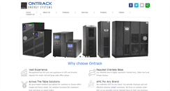 Desktop Screenshot of ontrackenergy.com